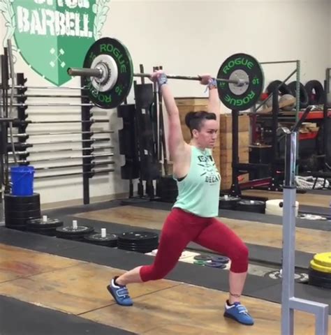 how to instantly improve your split jerk force barbell