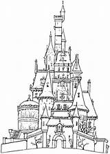Castle Coloring Hogwarts Getdrawings Pages sketch template
