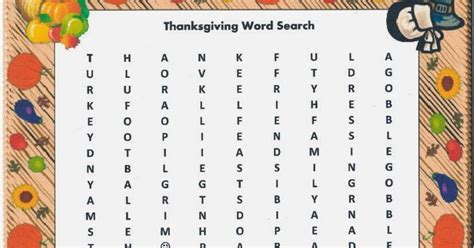 florassippi girl thanksgiving word search  printable