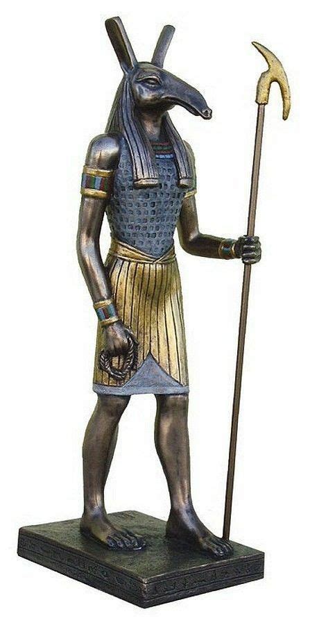 Ancient Egyptian God Seth Or Set Statue Replica God Of