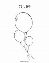 Coloring Blue Balloon Pages Birthday Balloons 57kb Getdrawings Popular Designlooter 14kb sketch template