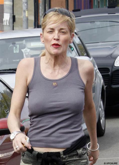 Sharon Stone S Rambo Look Brings Out Her Baser Instincts Daily Mail