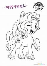 Pipp Petals Winking Izzy Moonbow Bridlewood sketch template
