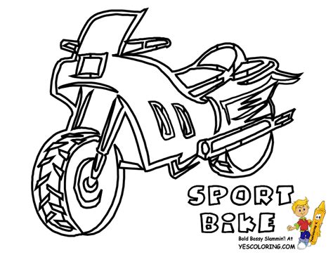 motorcycle coloring pages coloring home
