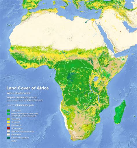 land cover  africa