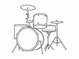 Coloring Pages Instruments Musical sketch template