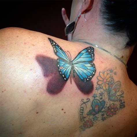 Top Unique Designs Of 3d Butterfly Tattoos For Women