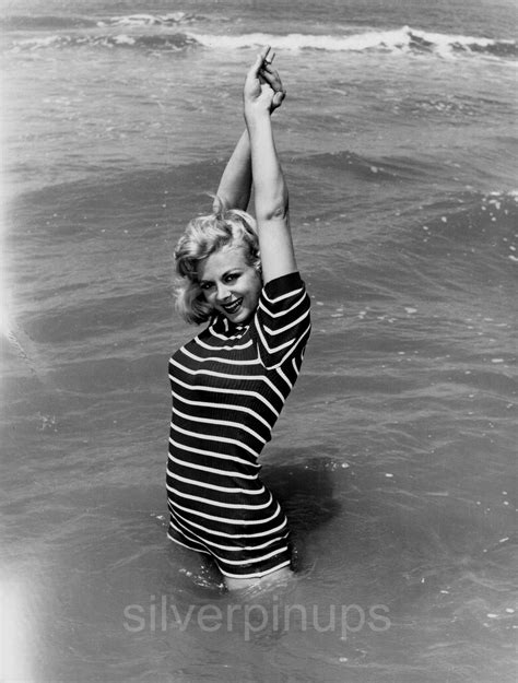 Orig 1950’s Sandra Milo Wet Sweater Girl Pin Up Portrait Beach