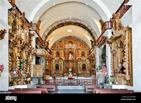 interior santa ana church  res stock photography  images alamy