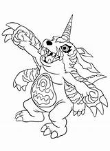 Digimon Gabumon Coloriage Colorir Veemon Hellokids Gargalhada Humorus Plantillas Imprimir Gifgratis sketch template