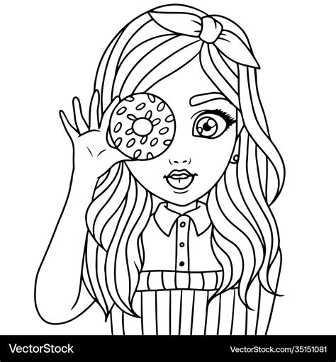 cute girl coloring pages unionlasi