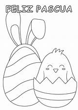 Pascua Ostern Pasqua Pintar Pascuas Felices Raskrasil Facili Tarjeta Entertain Egg Azevedo Rafael sketch template