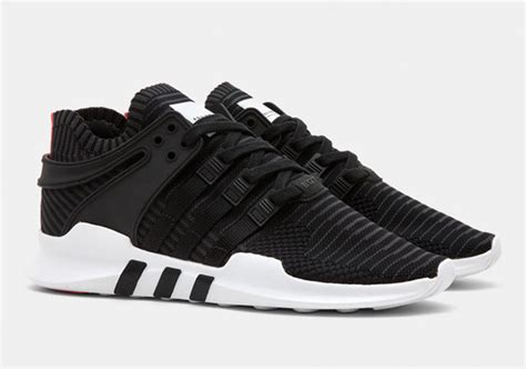 adidas eqt adv support primeknit black white sneakernewscom