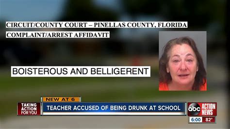elementary teacher arrested accused of showing up to