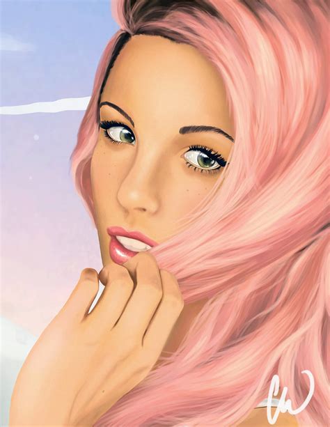 The Girl With The Pink Hair By Claytonsnow On Deviantart