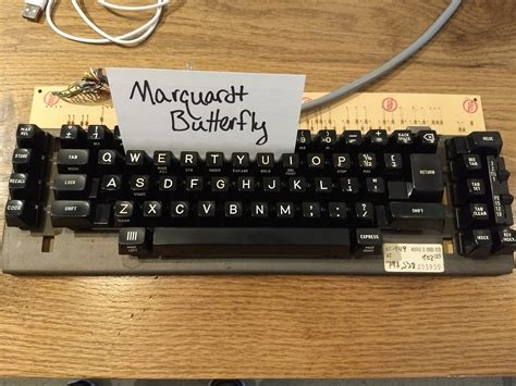 marquardt butterfly keyboard