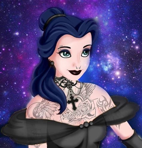 image result for olaf punk princesas con tatuajes