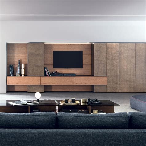 meuble tv tout integre presotto marie claire bibliotheque design