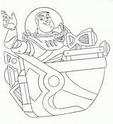 Coloring Pages Disney Buzz Lightyear Walt Toy Story Kingdom Magic Splash Year Mountain Spaceship Woody Clipart Book Figment Drawing Florida sketch template