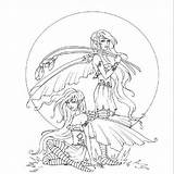 Faeries Collectibles sketch template