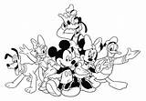 Mickey Mouse Clubhouse Coloring Pages Toodles Color Getcolorings Printable Print sketch template