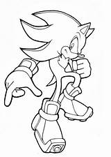 Shadow Coloring Pages Hedgehog Designlooter Drawings Colored Deviantart 602px 86kb sketch template