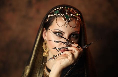 Arabic Woman Nails Poster Arab Women Women Penelope
