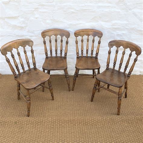set   victorian farmhouse dining chairs  antiques atlas