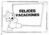 Vacaciones Felices Verano Portada Deseo Actividades Creativos Año Maestra Ficha sketch template