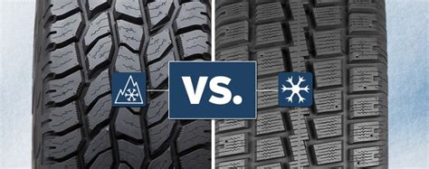 Snow Rated All Terrain Tires Vs Winter Tires