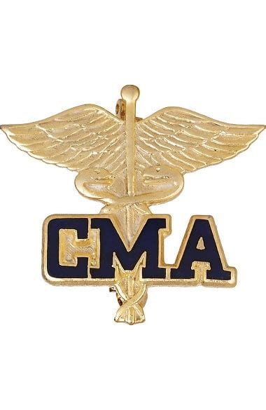 prestige medical emblem pin certified medical assistant