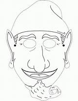 Coloring Pages Rumpelstiltskin Colouring Shrek Mask Popular Coloringhome sketch template