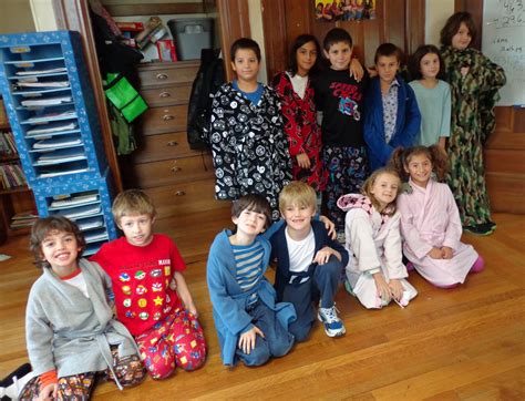 Antioch School News Pajama Day