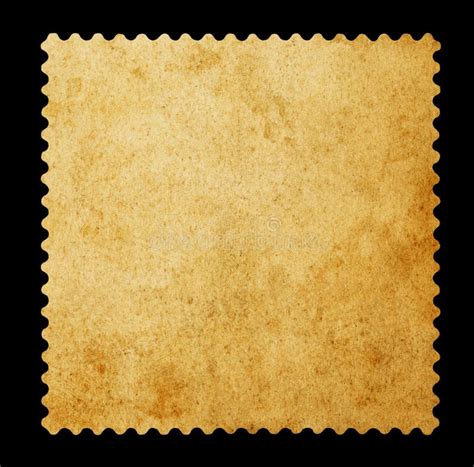 blank postage stamp isolated stock image image  empty blanked
