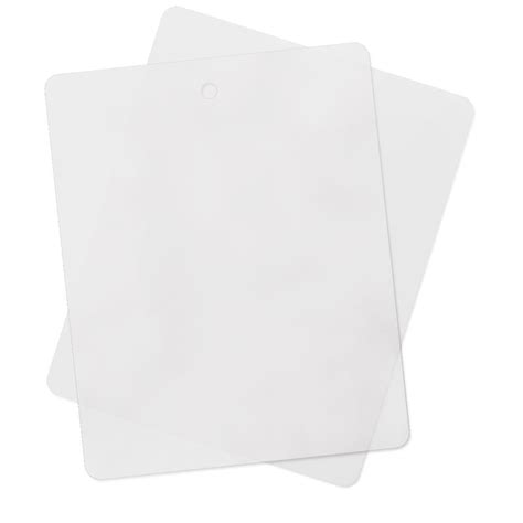 multi pack thin clear flexible plastic cutting board mat