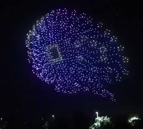 drones light show video  incredibles fireworks light show