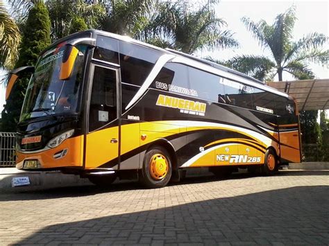 foto bus pariwisata anugerah jetbus  rn  kumpulan