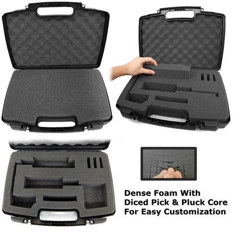 casematix mini drone hard carry case fits parrot mambo drone cannon grabber parrot flypad