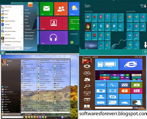 menu programs  windows  softwares foreverr