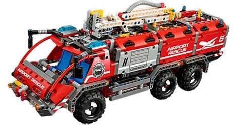 lego technic airport rescue vehicle   shipped regularly