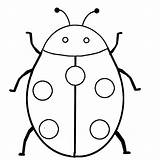 Ladybug Coloring4free sketch template