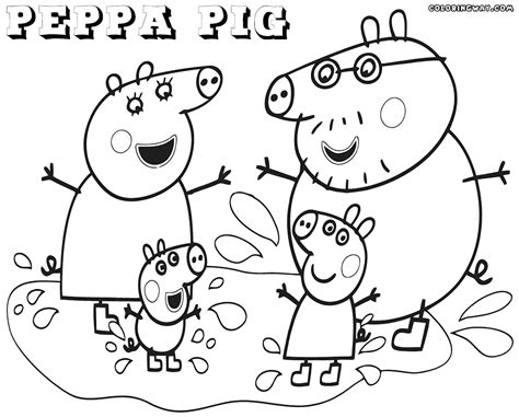 peppa pig coloring pages halloween coloring pages