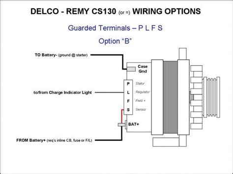 gm  wire alternator wiring