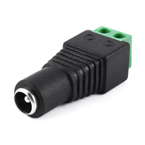 Female 2 1 X 5 5mm Dc Power Plug Jack Adapter Connector