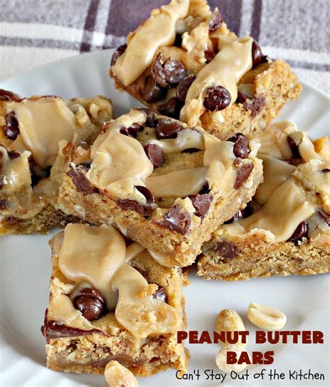 Peanut Butter Bars Can T Stay Out Of The Kitchen