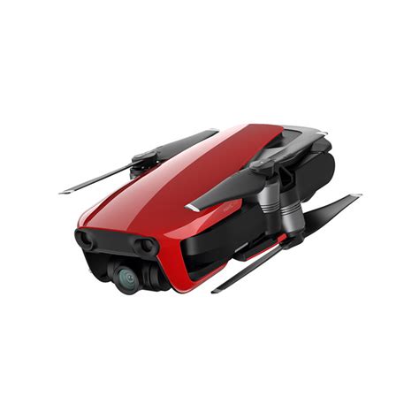 mavic air fly  combo flame red dji drones touch  modern