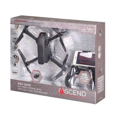 buy   gifts ascend aeronautics asc  premium hd video drone  optical flow