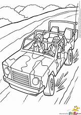 Coloring Jeep Pages Safari Print Getdrawings Drawing Getcolorings sketch template