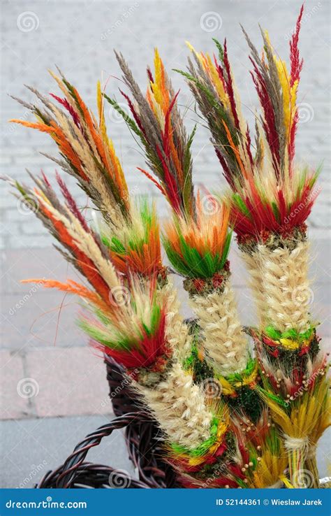 easter sunday palm stock image image  european corn