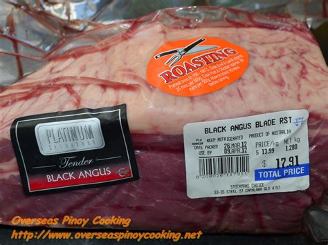 black angus beef kaldereta
